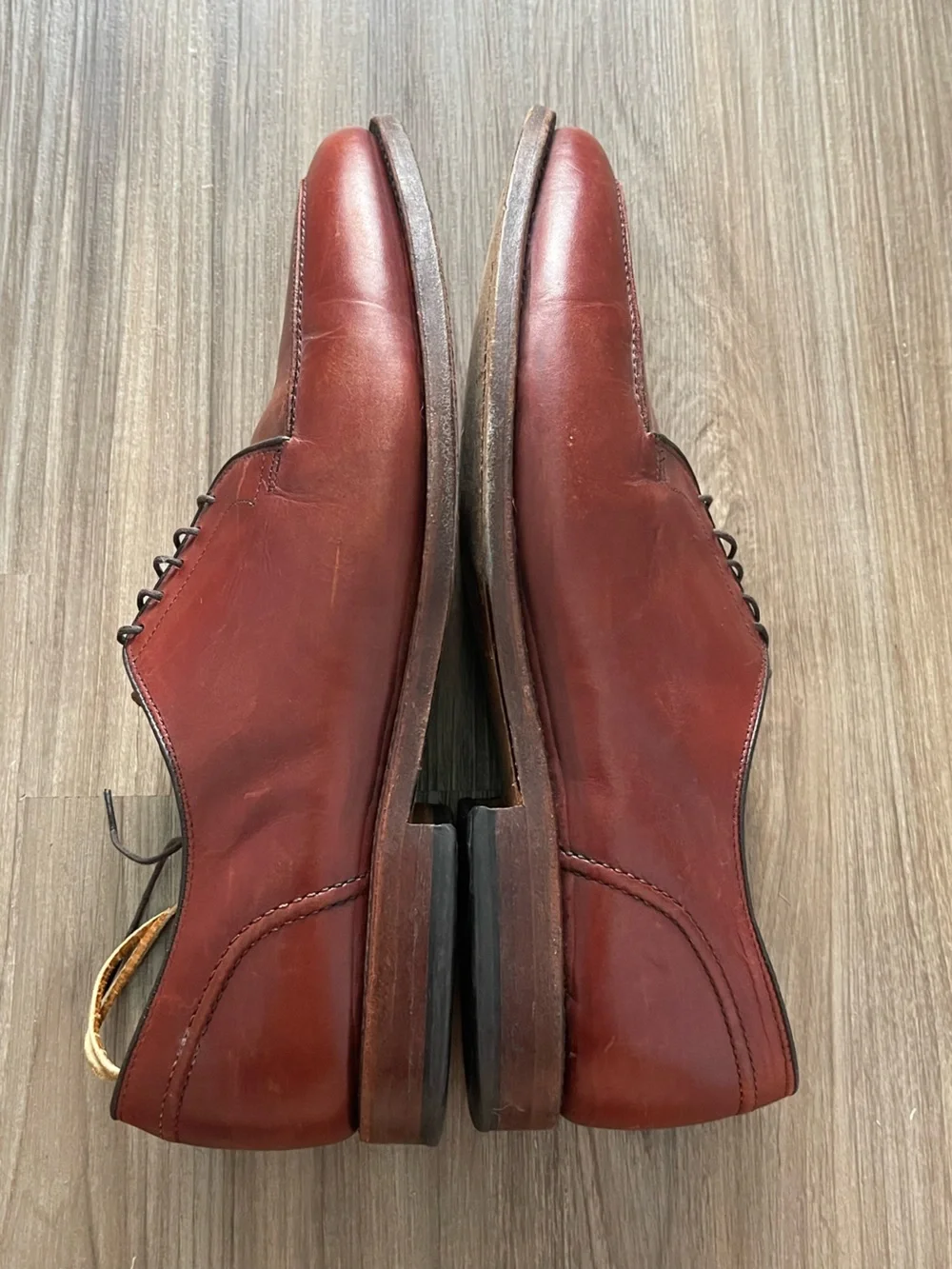 Allen Edmonds LaSalle Split-Toe Derby Oxfords - Men's Size 12 D - Brown